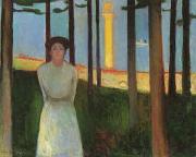 Edvard Munch Summer Night's Dream oil painting reproduction